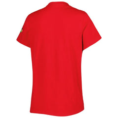 NHL Red Chicago Blackhawks adidas Women's Reverse Retro Fresh T-Shirt