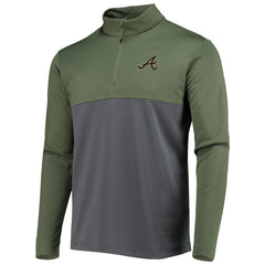 MLB Atlanta Braves Levelwear Delta Pursue Quarter-Zip Jacket