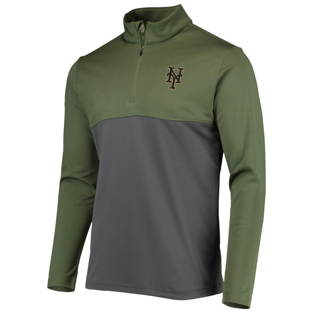 MLB New York Mets Levelwear Delta Pursue Quarter-Zip Jacket