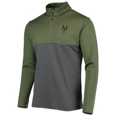 MLB New York Mets Levelwear Delta Pursue Quarter-Zip Jacket