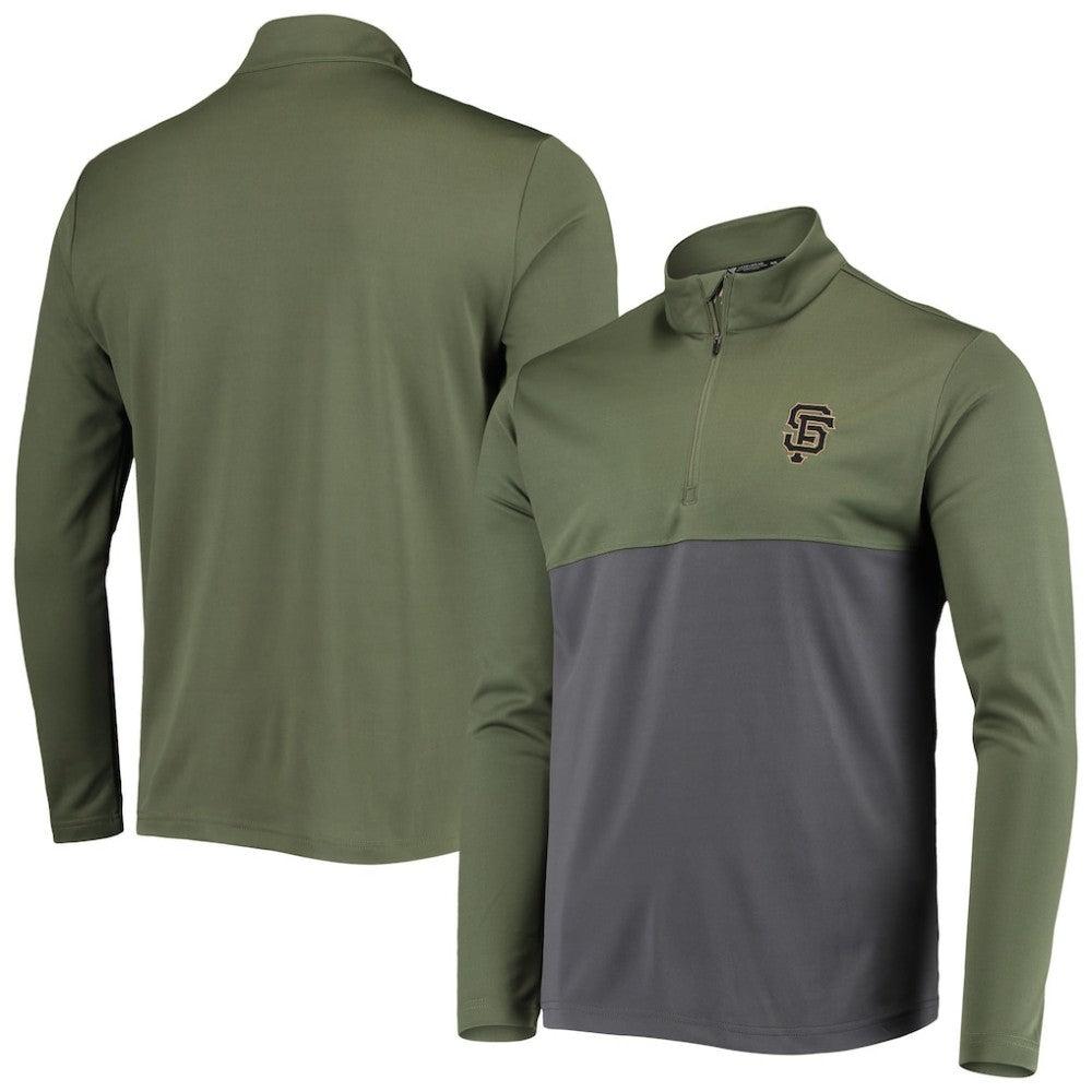 MLB San Francisco Giants Levelwear Delta Pursue Quarter-Zip Jacket