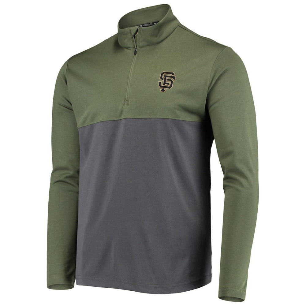 MLB San Francisco Giants Levelwear Delta Pursue Quarter-Zip Jacket