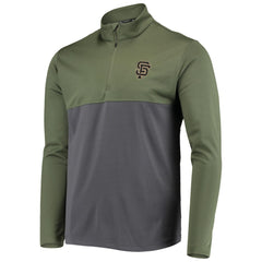 MLB San Francisco Giants Levelwear Delta Pursue Quarter-Zip Jacket