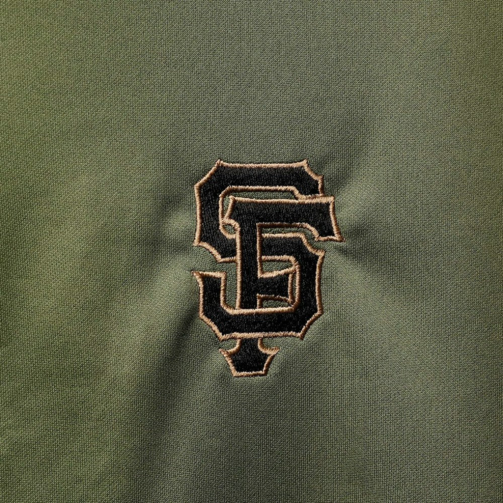 MLB San Francisco Giants Levelwear Delta Pursue Quarter-Zip Jacket