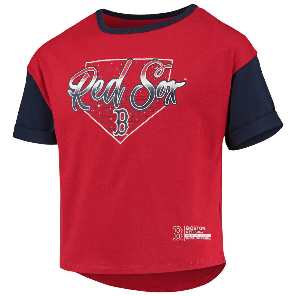 MLB Boston Red Sox Girls Youth Bleachers T-Shirt