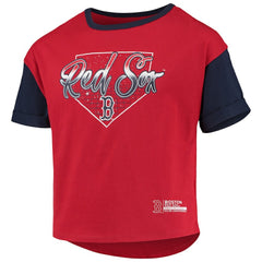 MLB Boston Red Sox Girls Youth Bleachers T-Shirt