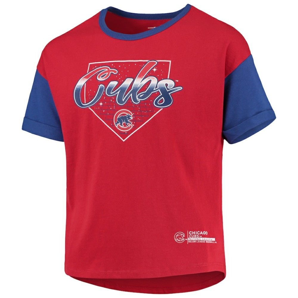 MLB Chicago Cubs Girls Youth Bleachers T-Shirt