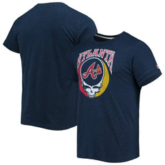 MLB Atlanta Braves Homage Grateful Dead Tri-Blend T-Shirt