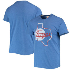 MLB Texas Rangers Homage Hand-Drawn Logo Tri-Blend T-Shirt