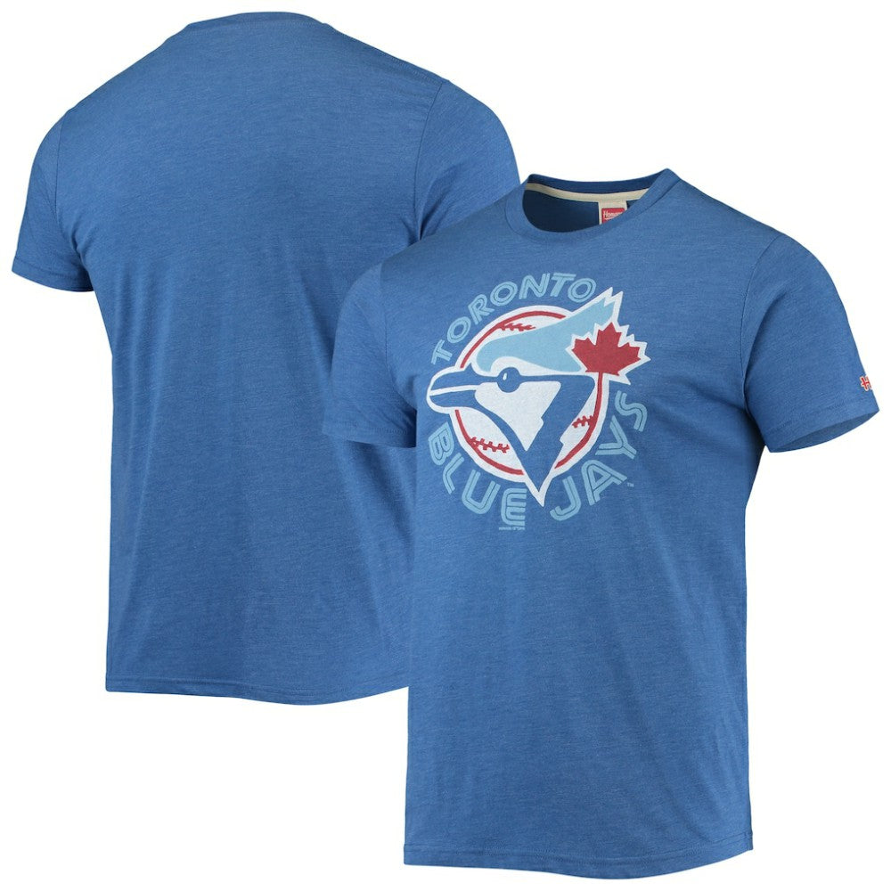 MLB Toronto Blue Jays Homage Hand-Drawn Logo Tri-Blend T-Shirt