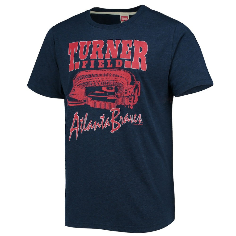 MLB Atlanta Braves Homage Stadium Tri-Blend T-Shirt