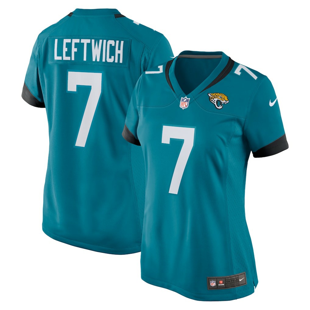 Byron Leftwich  Women's Retired Player Game Jersey - Jacksonville Jaguars