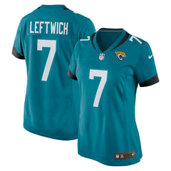 Byron Leftwich  Women's Retired Player Game Jersey - Jacksonville Jaguars