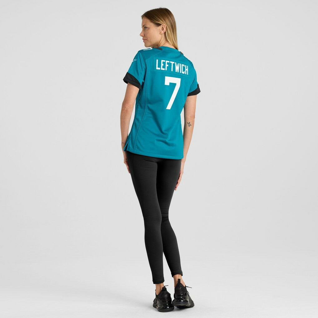 Byron Leftwich  Women's Retired Player Game Jersey - Jacksonville Jaguars