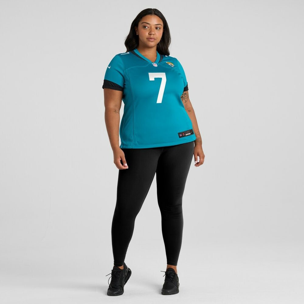 Byron Leftwich  Women's Retired Player Game Jersey - Jacksonville Jaguars