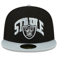 NFL x Staple Collection 59FIFTY Fitted Hat - Las Vegas Raiders