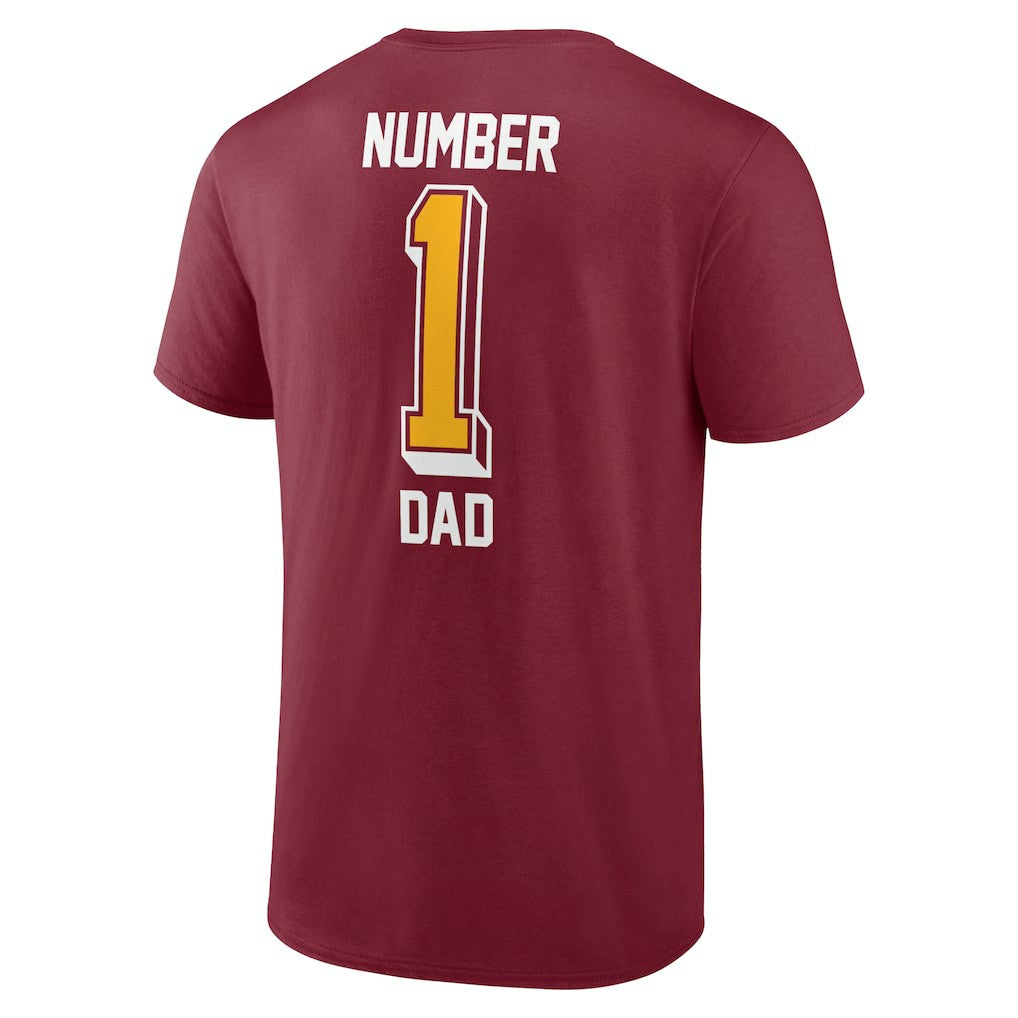 Team #1 Dad T-Shirt - Washington Commanders
