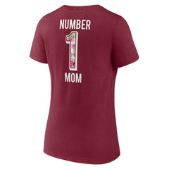 Women's Team Mother's Day V-Neck T-Shirt - Washington Commanders