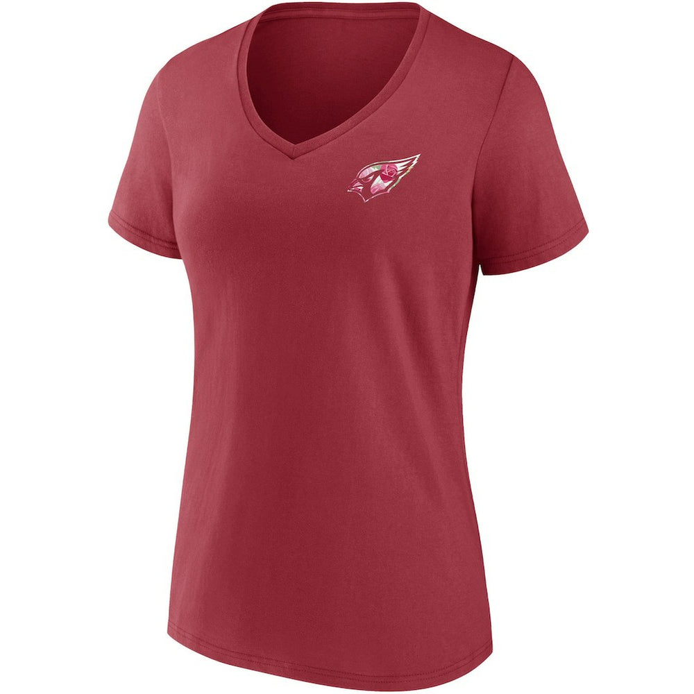 Women's Team Mother's Day V-Neck T-Shirt - Arizona Cardinals