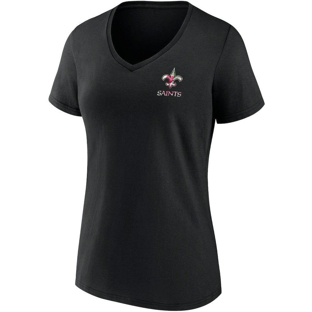 Women's Team Mother's Day V-Neck T-Shirt - New Orleans Saints
