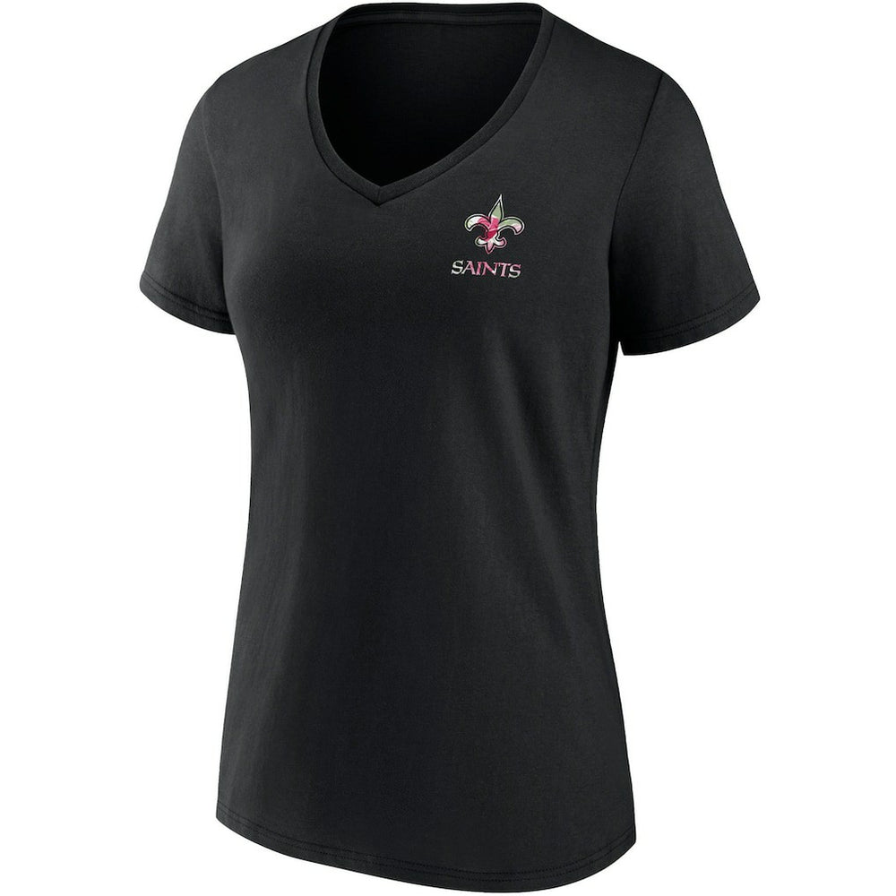 Women's Team Mother's Day V-Neck T-Shirt - New Orleans Saints