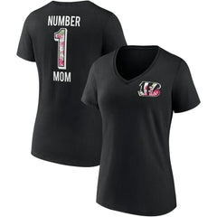 Women's Team Mother's Day V-Neck T-Shirt - Cincinnati Bengals