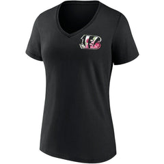 Women's Team Mother's Day V-Neck T-Shirt - Cincinnati Bengals