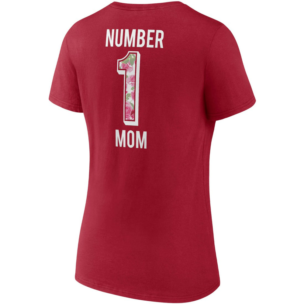 Women's Team Mother's Day V-Neck T-Shirt - Tampa Bay Buccaneers