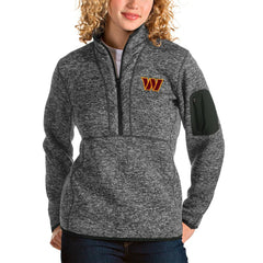 Antigua Women's Fortune Quarter-Zip Pullover Jacket - Washington Commanders