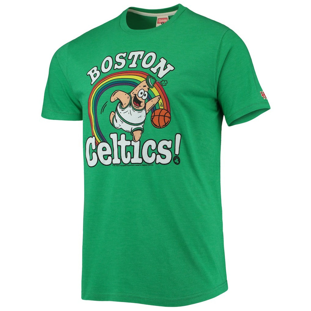 NBA Boston Celtics Homage NBA x Spongebob Collab Tri-Blend T-Shirt