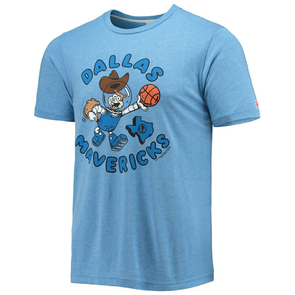NBA Dallas Mavericks Homage NBA x Spongebob Collab Tri-Blend T-Shirt sale