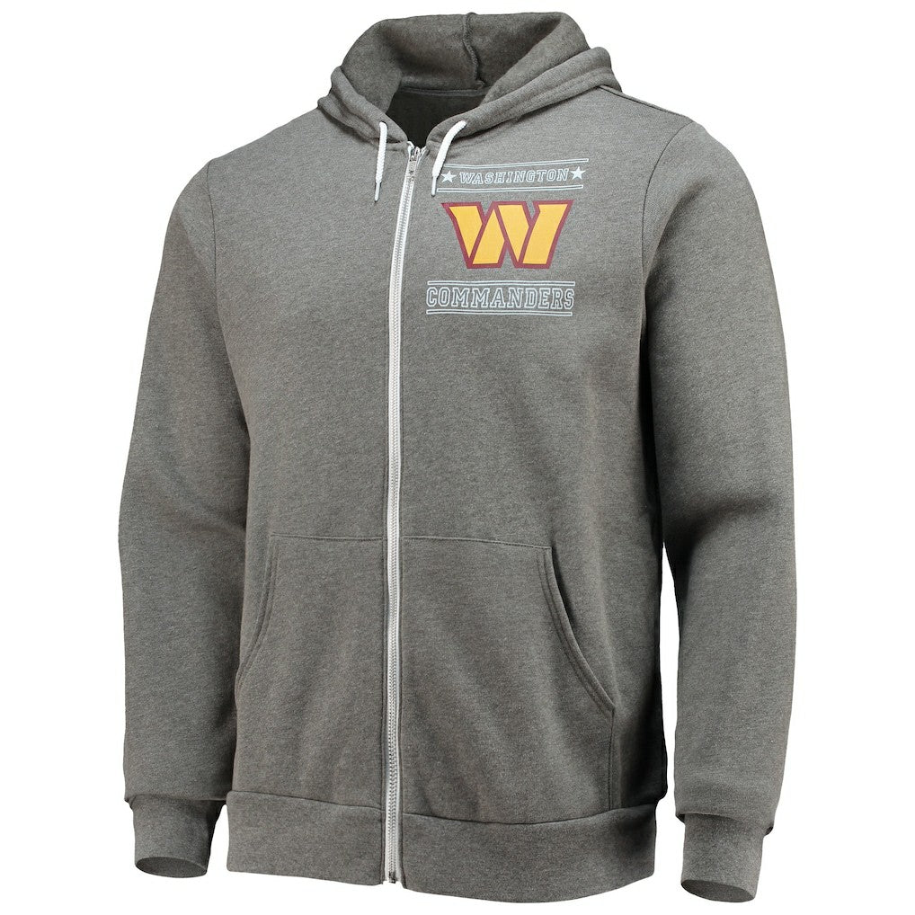 NFL x Darius Rucker Collection Sponge Fleece Full-Zip Hoodie - Washington Commanders