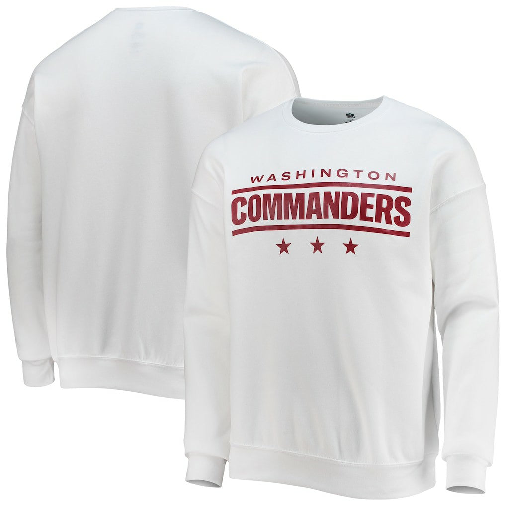 NFL x Darius Rucker Collection Star Sponge Fleece Pullover Sweatshirt - Washington Commanders