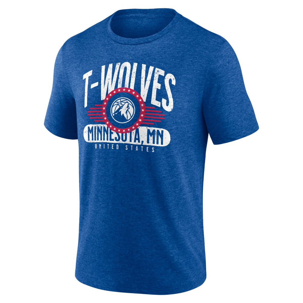 NBA Minnesota Timberwolves Badge of Honor Tri-Blend T-Shirt
