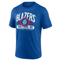 NBA Portland Trail Blazers Badge of Honor Tri-Blend T-Shirt
