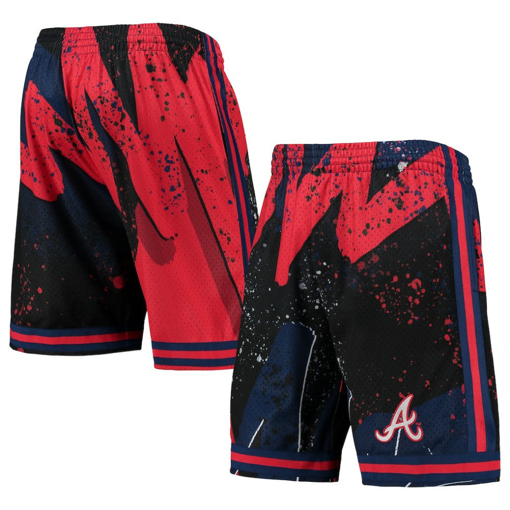 MLB Atlanta Braves Mitchell & Ness Hyper Hoops Shorts