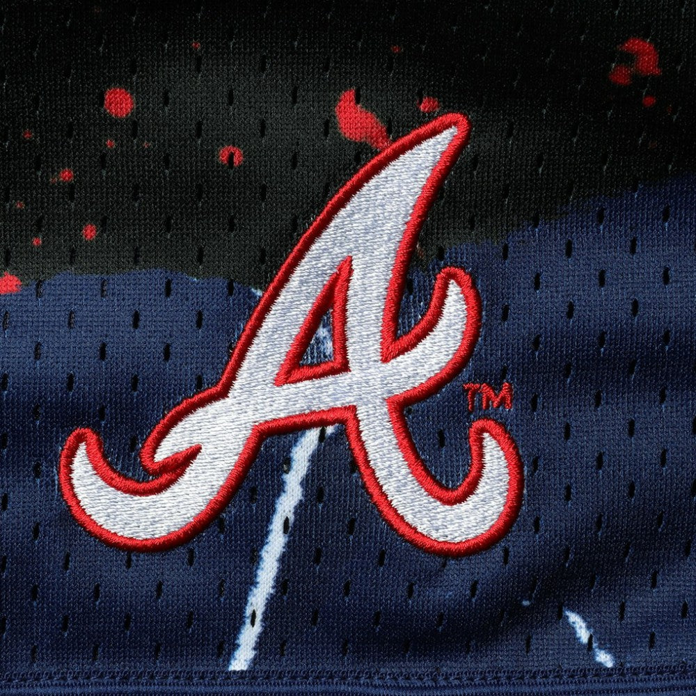 MLB Atlanta Braves Mitchell & Ness Hyper Hoops Shorts