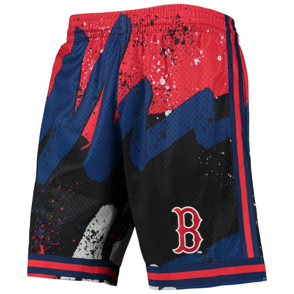 MLB Boston Red Sox Mitchell & Ness Hyper Hoops Shorts