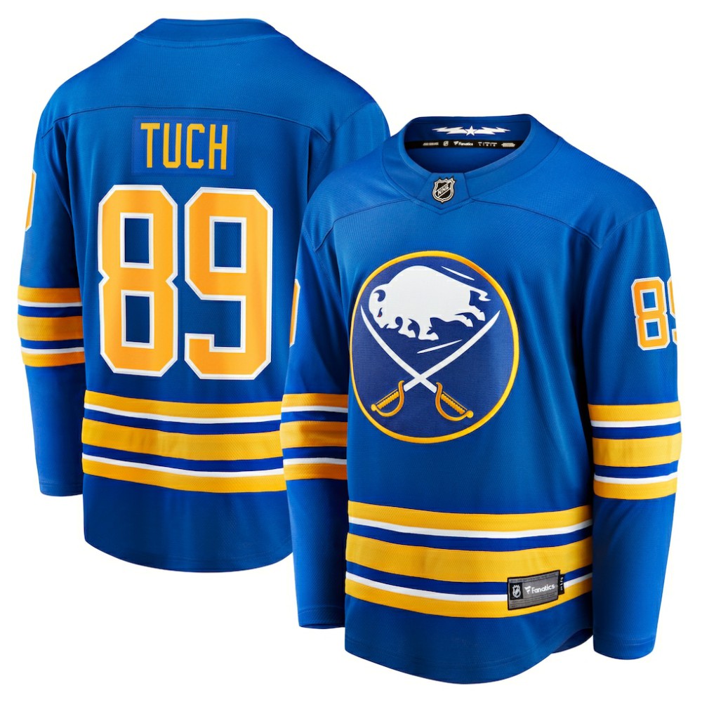 NHL Royal Alex Tuch Buffalo Sabres Fanatics Home Breakaway Player Jersey