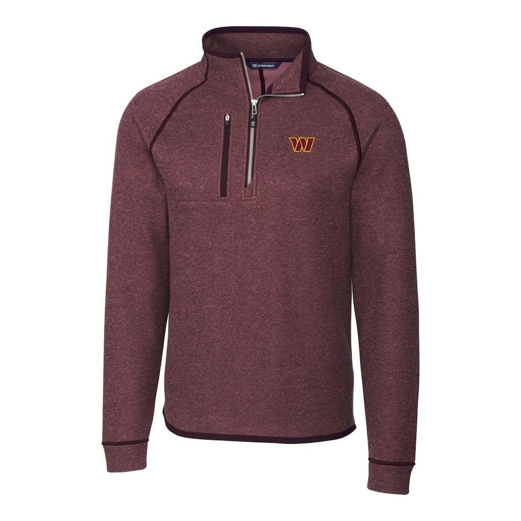 Cutter & Buck Mainsail Half-Zip Pullover Jacket - Washington Commanders