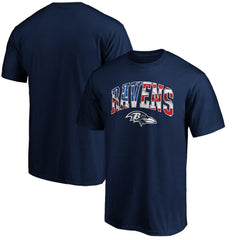 Banner Wave Logo T-Shirt - Baltimore Ravens