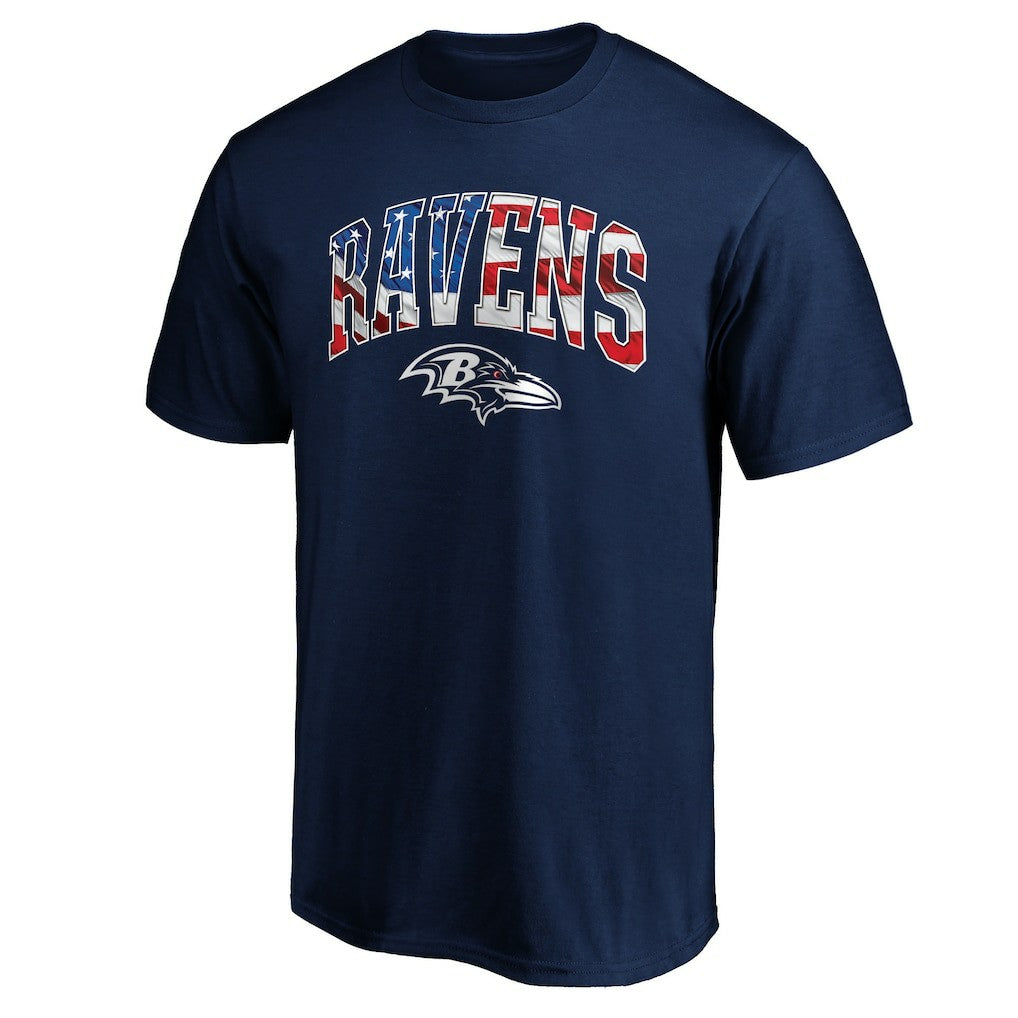 Banner Wave Logo T-Shirt - Baltimore Ravens