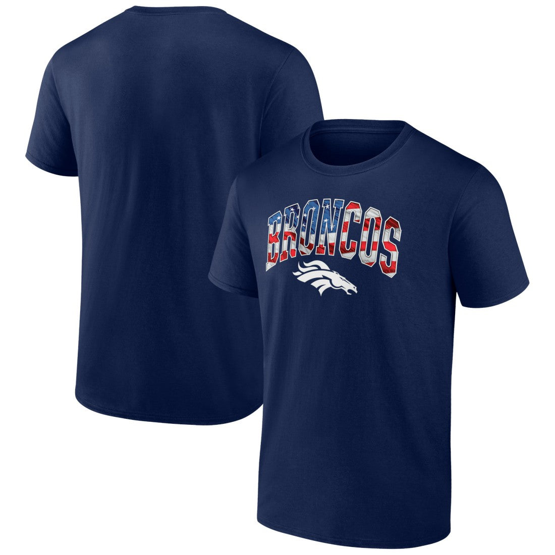 Banner Wave Logo T-Shirt - Denver Broncos
