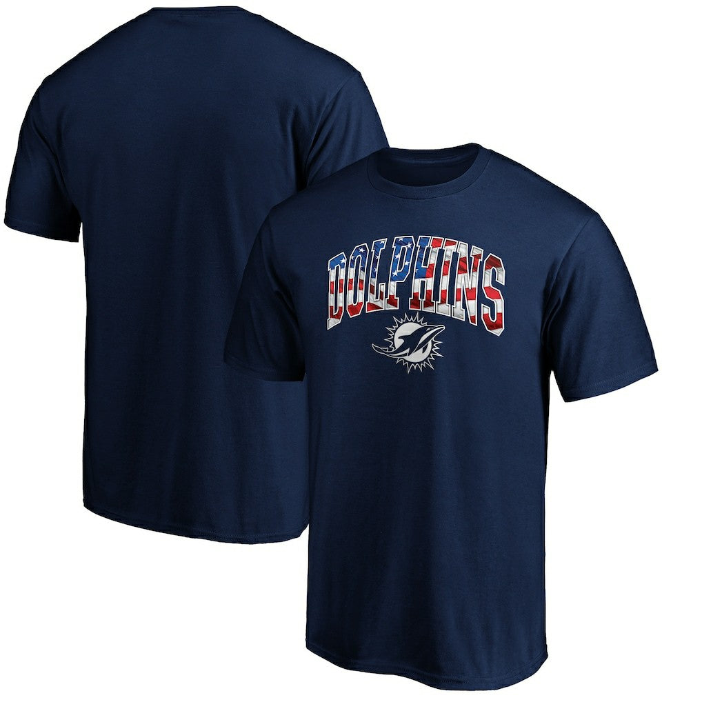 Banner Wave Logo T-Shirt - Miami Dolphins