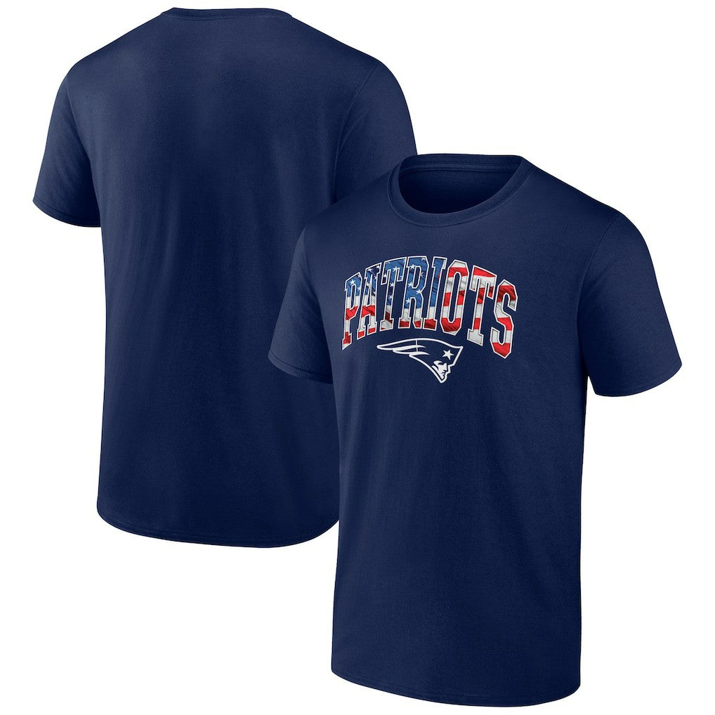 Banner Wave Logo T-Shirt - New England Patriots