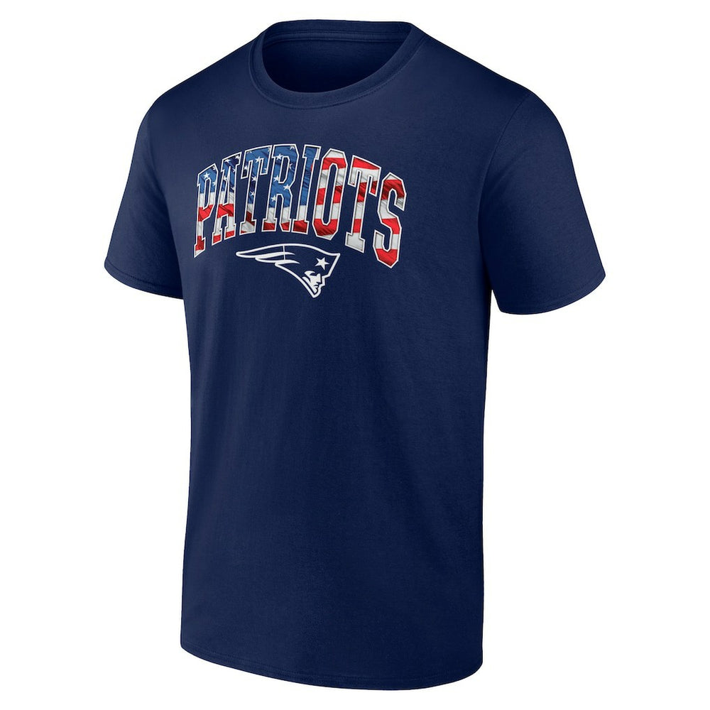 Banner Wave Logo T-Shirt - New England Patriots