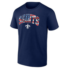 Banner Wave Logo T-Shirt - New Orleans Saints