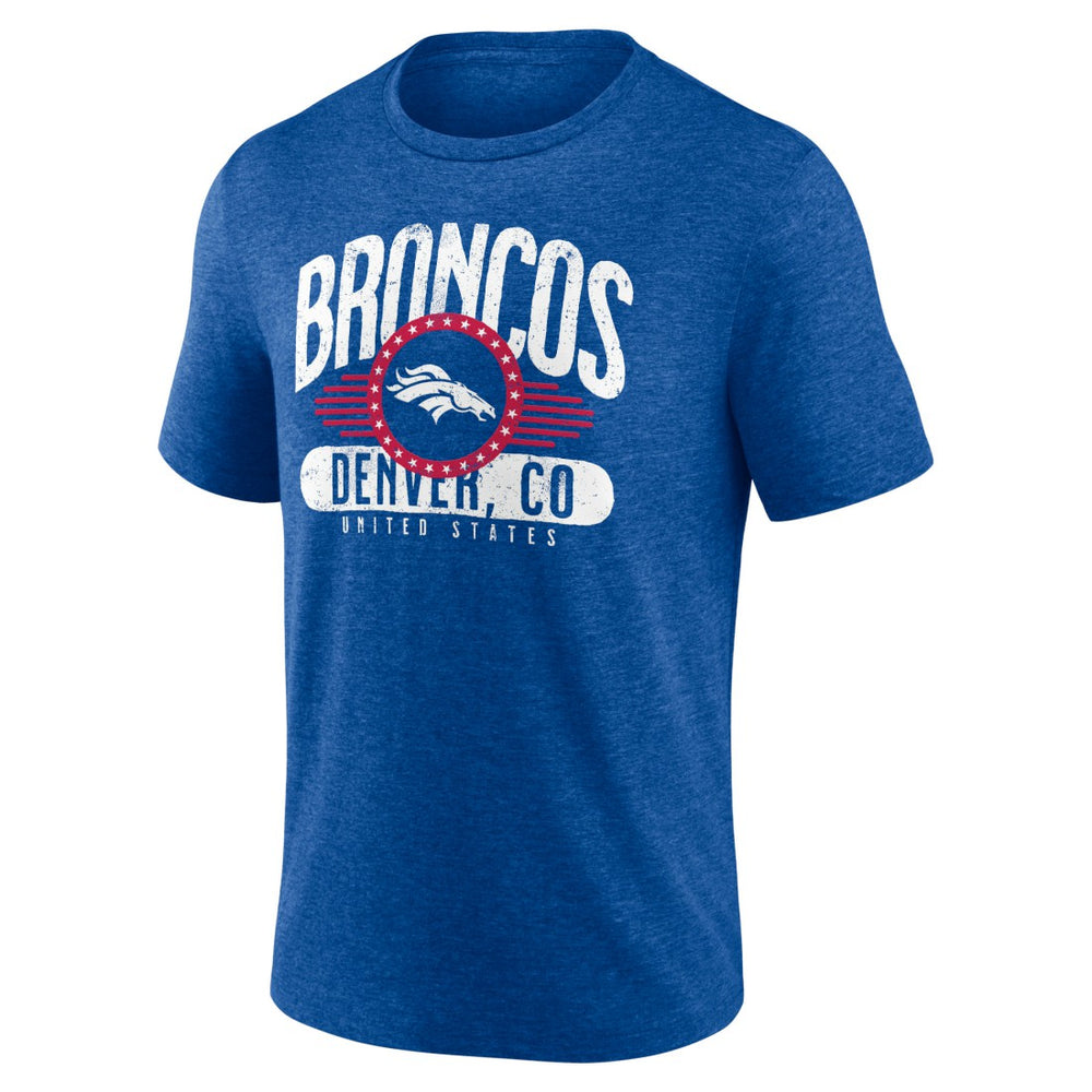 Badge of Honor Tri-Blend T-Shirt - Denver Broncos