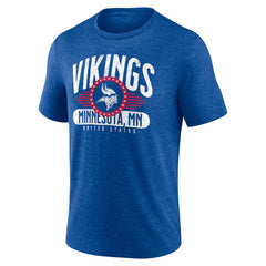 Badge of Honor Tri-Blend T-Shirt - Minnesota Vikings