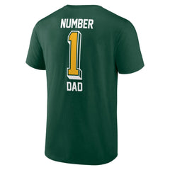 Number One Dad T-Shirt - Green Bay Packers